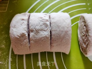 紫薯花卷的做法步骤:20