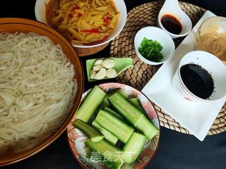 芝麻酱凉面的做法步骤:7