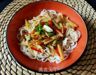 芝麻酱凉面的做法步骤:9