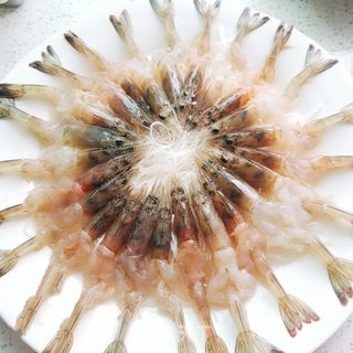 虾蒸粉丝的做法步骤:8