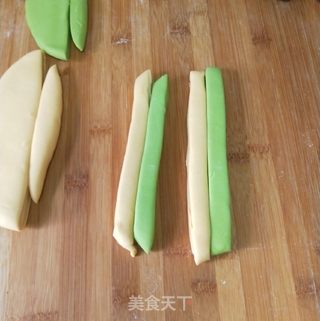 双色烧麦的做法步骤:8