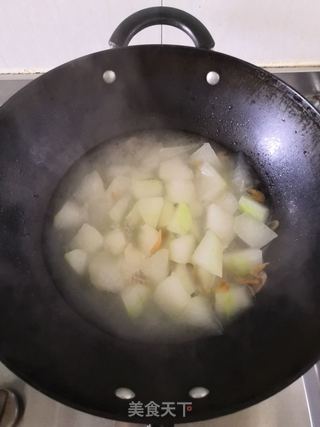 虾皮焖冬瓜的做法步骤：6
