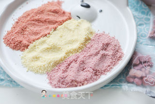 12个月以上辅食牛奶麻薯的做法步骤:2