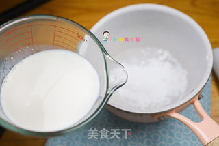 12个月以上辅食牛奶麻薯的做法步骤:4