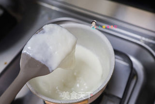 12个月以上辅食牛奶麻薯的做法步骤:5