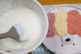 12个月以上辅食牛奶麻薯的做法步骤:6
