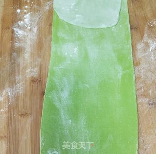 菠菜汁馄饨的做法步骤:4
