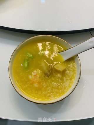 鲍鱼玄米小米粥的做法步骤：11