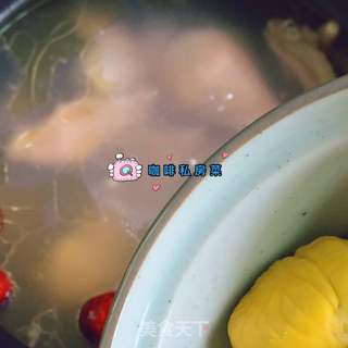板栗老鸡汤的做法步骤:7