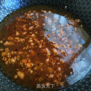 #肉末酸辣米线的做法图解8