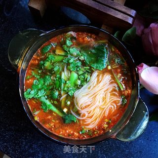 #肉末酸辣米线的做法图解14