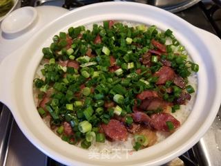 腊味煲仔饭的做法步骤:8