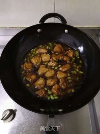毛豆烧翅中的做法步骤:11