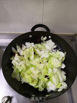 炝炒包菜的做法步骤:6