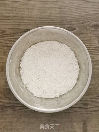玫瑰米糕的做法步骤:3