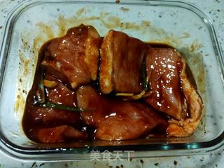 蜜汁叉烧肉的做法步骤:8