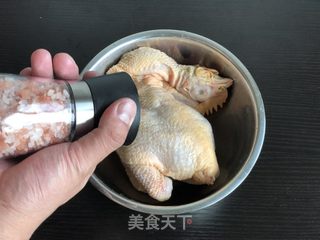 蜜汁烤鸡的做法步骤：1