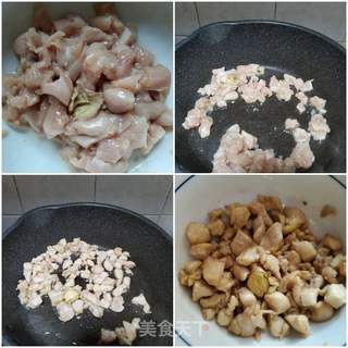 鸡胸肉南瓜焗饭的做法步骤:3