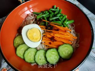 荞麦拌面的做法步骤:13