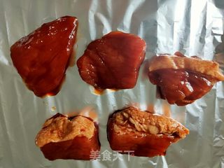 蜜汁叉烧肉的做法步骤:12