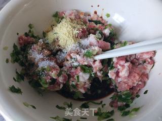 茴香猪肉馅水饺的做法步骤:4
