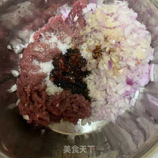 牛肉烤饼的做法步骤：9