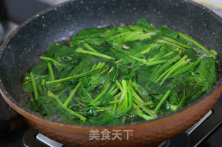 凉拌菠菜粉丝的做法步骤:12