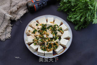 浇汁老豆腐的做法步骤:5