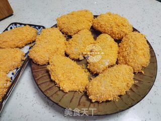 金沙鸡翅的做法步骤:8