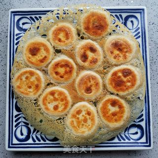 冰花水煎包的做法步骤:9