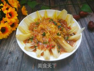 蒜蓉娃娃菜的做法步骤:17