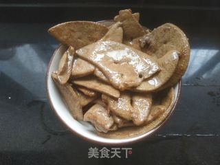 青椒炒猪肝的做法步骤:7