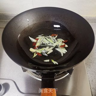 香菇炒青菜的做法步骤:4