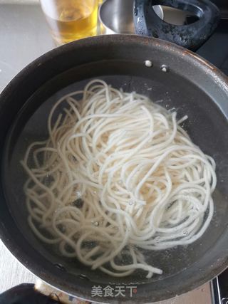 鸡丝炒面的做法步骤:6