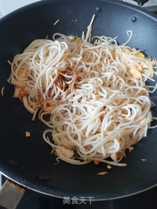 鸡丝炒面的做法步骤:14