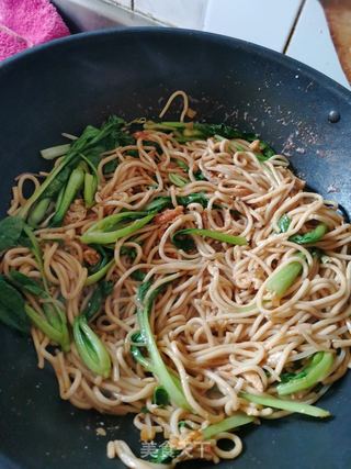 鸡丝炒面的做法步骤:17