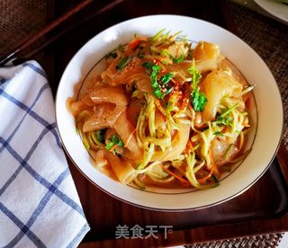 麻酱大拉皮的做法步骤:7