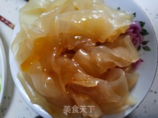 麻酱大拉皮的做法步骤:4