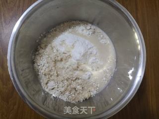 花生酱发面饼的做法步骤：2