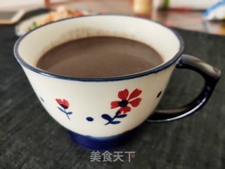 滋补燕麦黑米糊的做法步骤：6