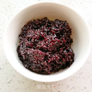 黑麦紫米包的做法步骤:2