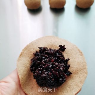 黑麦紫米包的做法步骤:8