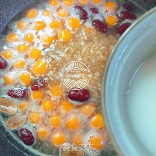 酒酿南瓜糯米圆子羹的做法步骤:10