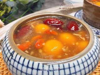 酒酿南瓜糯米圆子羹的做法步骤:12