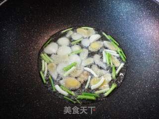 蒜苔炒猪心的做法步骤:5