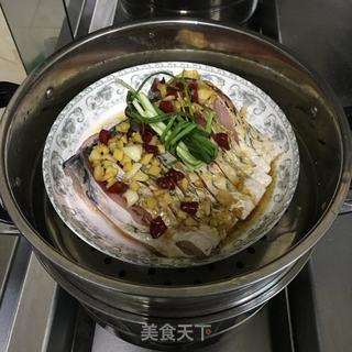 蒸鱼肉的做法步骤：7