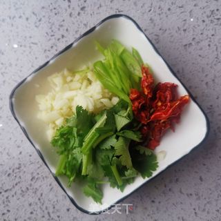 凉拌手撕杏鲍菇的做法步骤:3