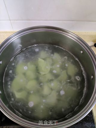 莲藕菠菜水饺的做法步骤:10