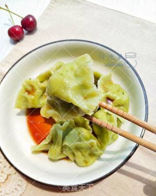 莲藕菠菜水饺的做法步骤:12