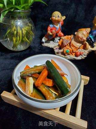 酱醋脆青瓜的做法步骤:11